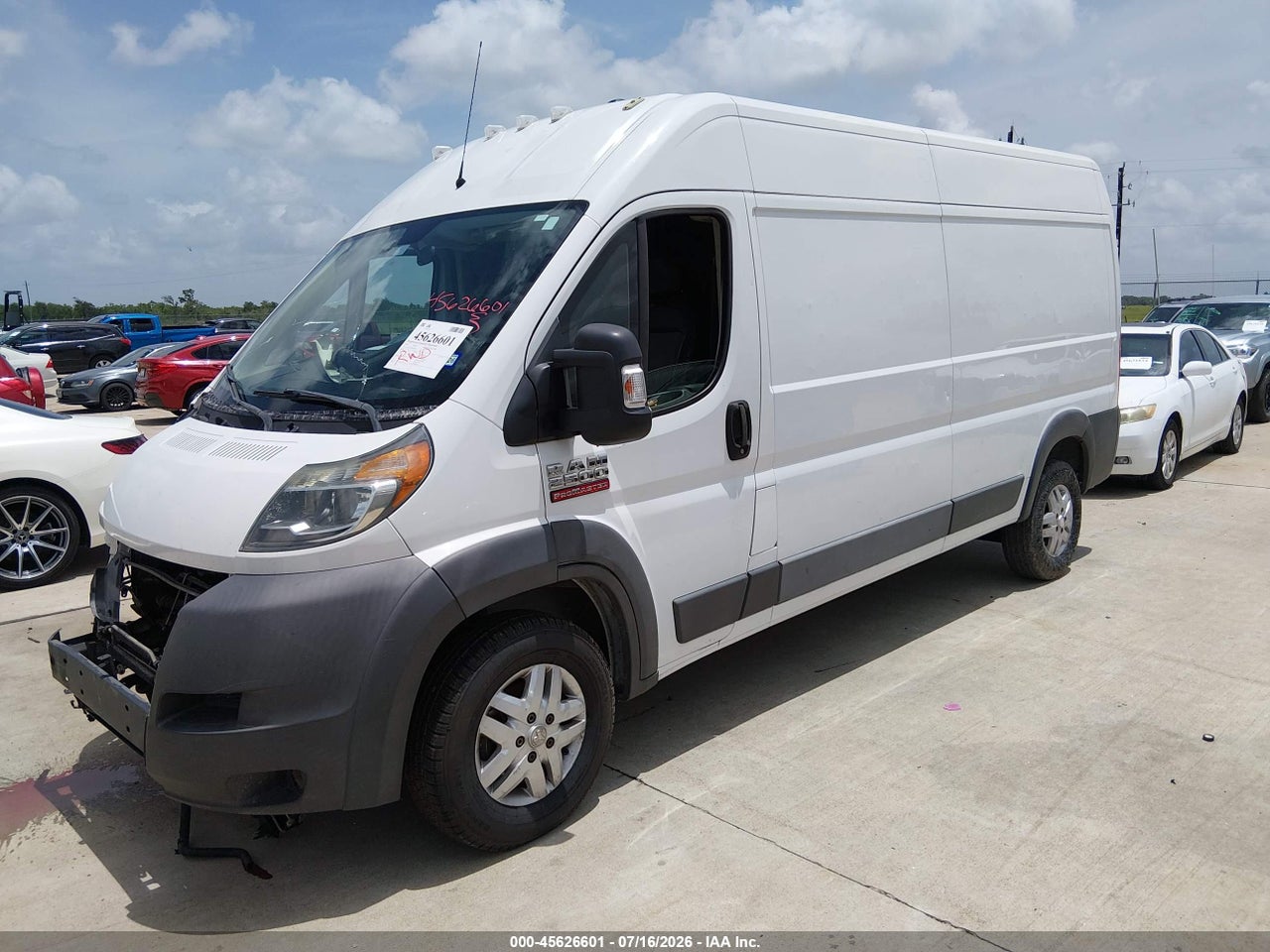 2016 RAM PROMASTER 2500 HIGH ROOF · 2/11