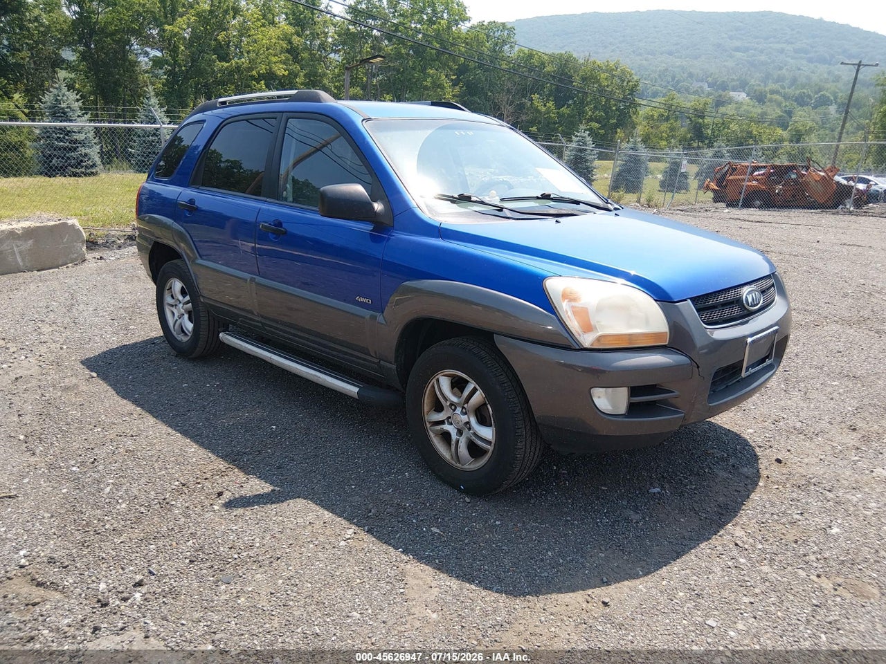 KNDJE723X77****** · 2007 KIA SPORTAGE LX V6