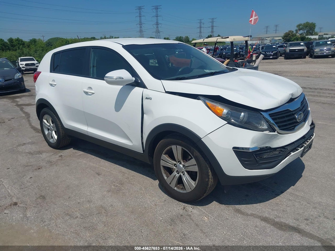 KNDPBCA25C7****** · 2012 KIA SPORTAGE LX