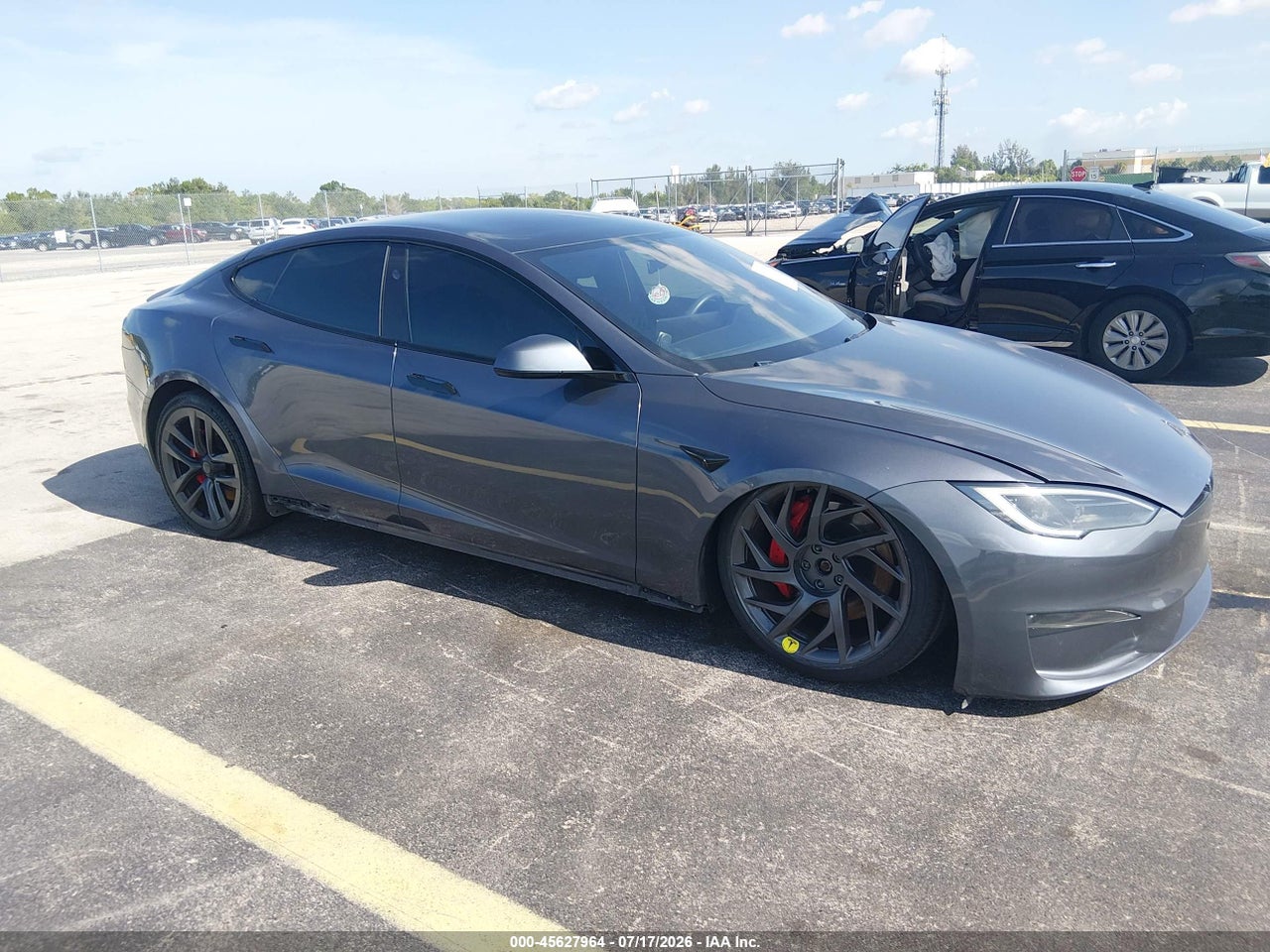 5YJSA1E60PF****** · 2023 TESLA MODEL S PLAID TRI MOTOR ALL-WHEEL DRIVE