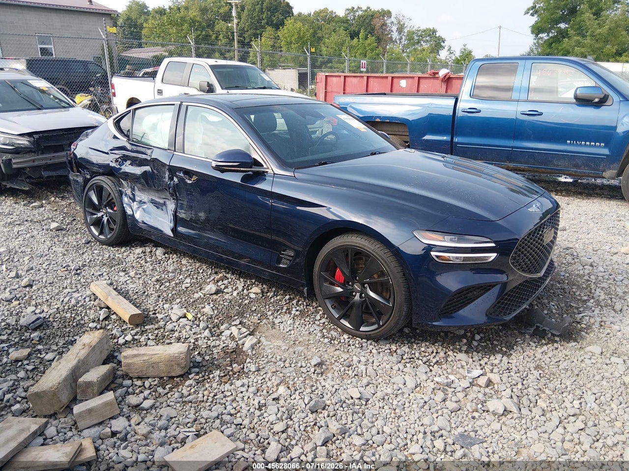 KMTG54TE2NU****** · 2022 GENESIS G70 3.3T AWD