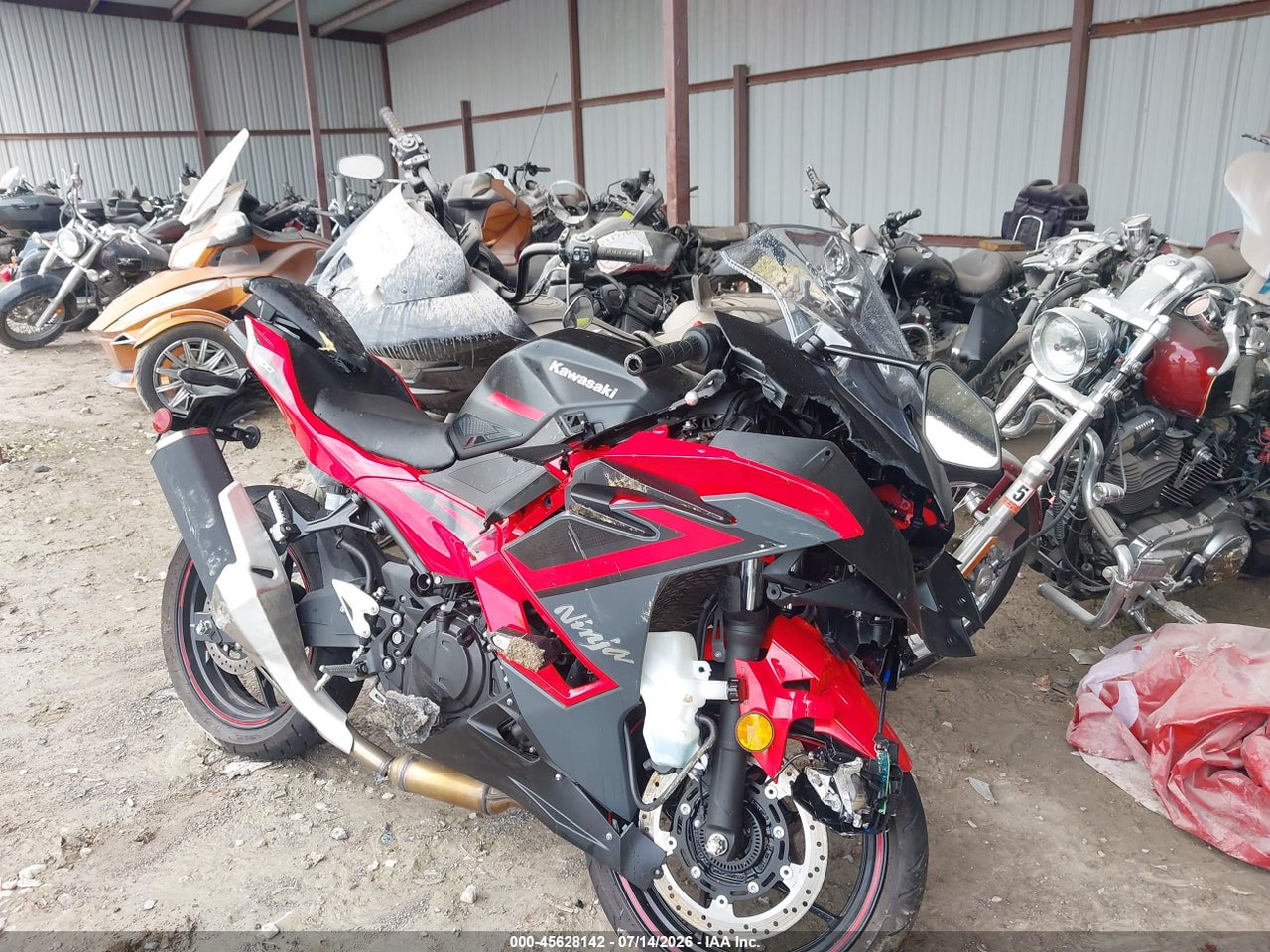ML5EXGJ19SD****** · 2025 KAWASAKI EX500 A/B