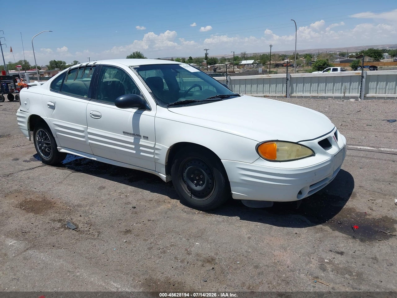 2002 PONTIAC GRAND AM SE1