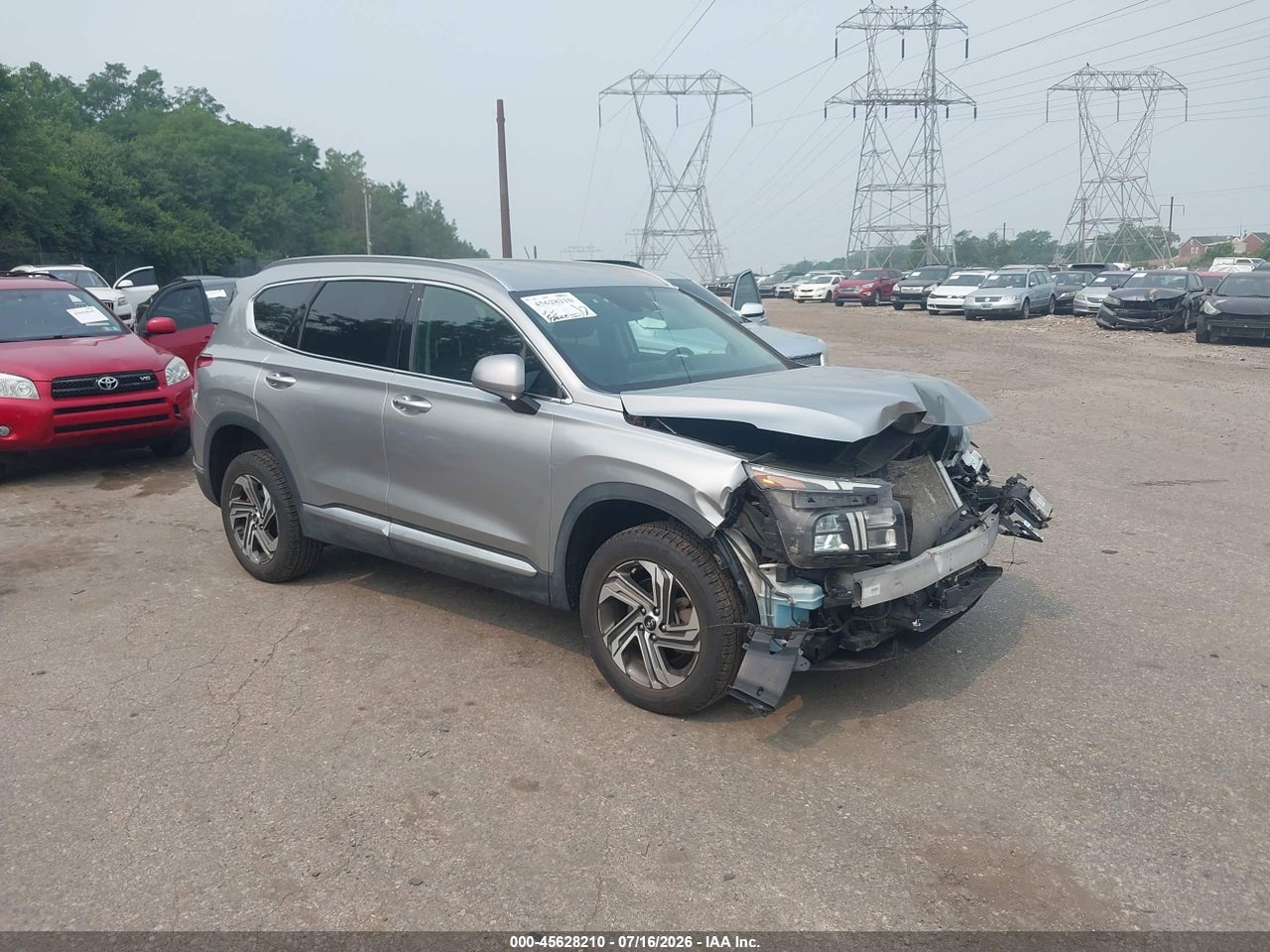 5NMS2DAJ8NH****** · 2022 HYUNDAI SANTA FE SEL