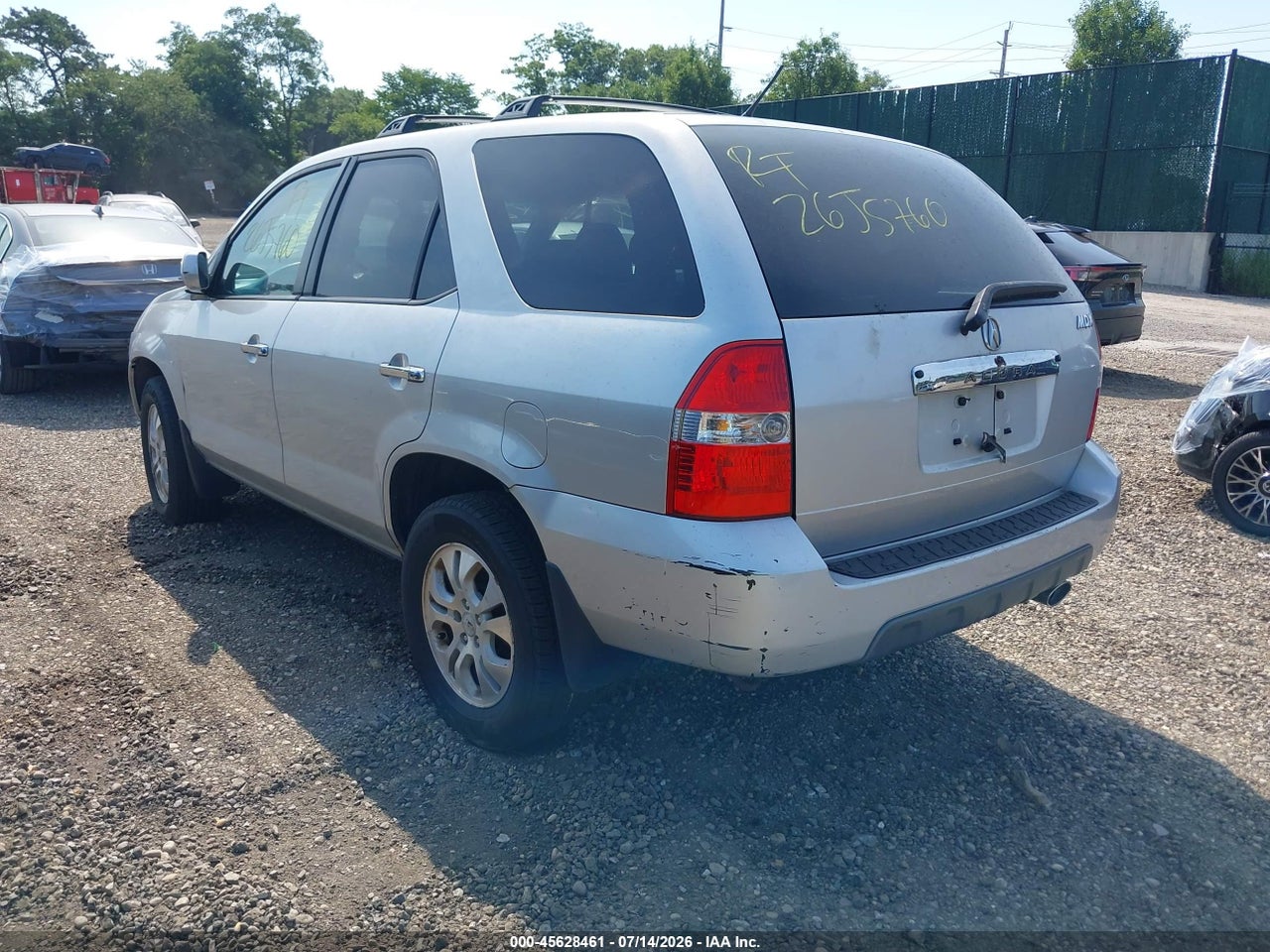 2HNYD186X3H****** · 2003 ACURA MDX   · 3/10