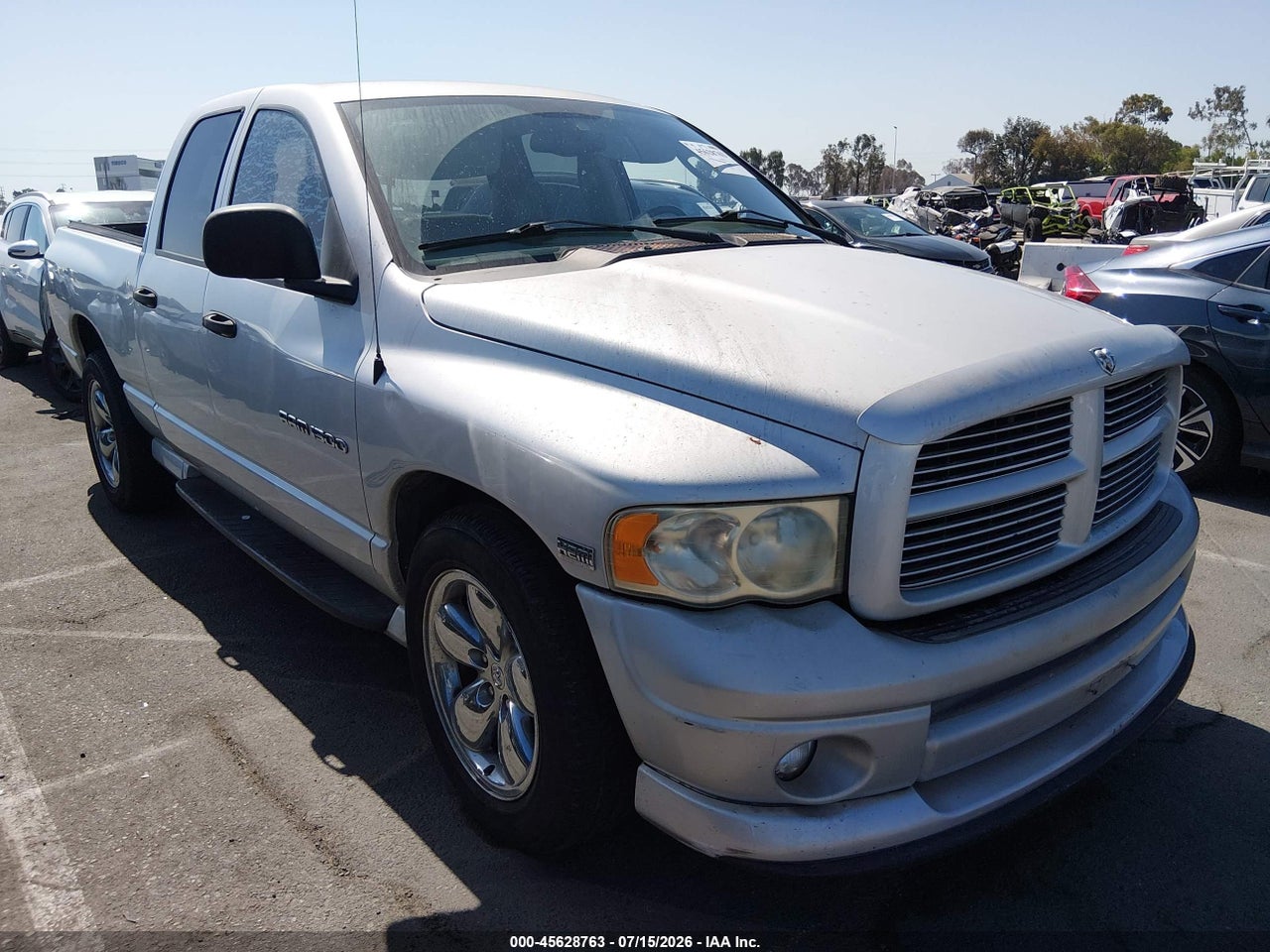 1D7HA18D93S****** · 2003 DODGE RAM 1500 SLT/LARAMIE/ST