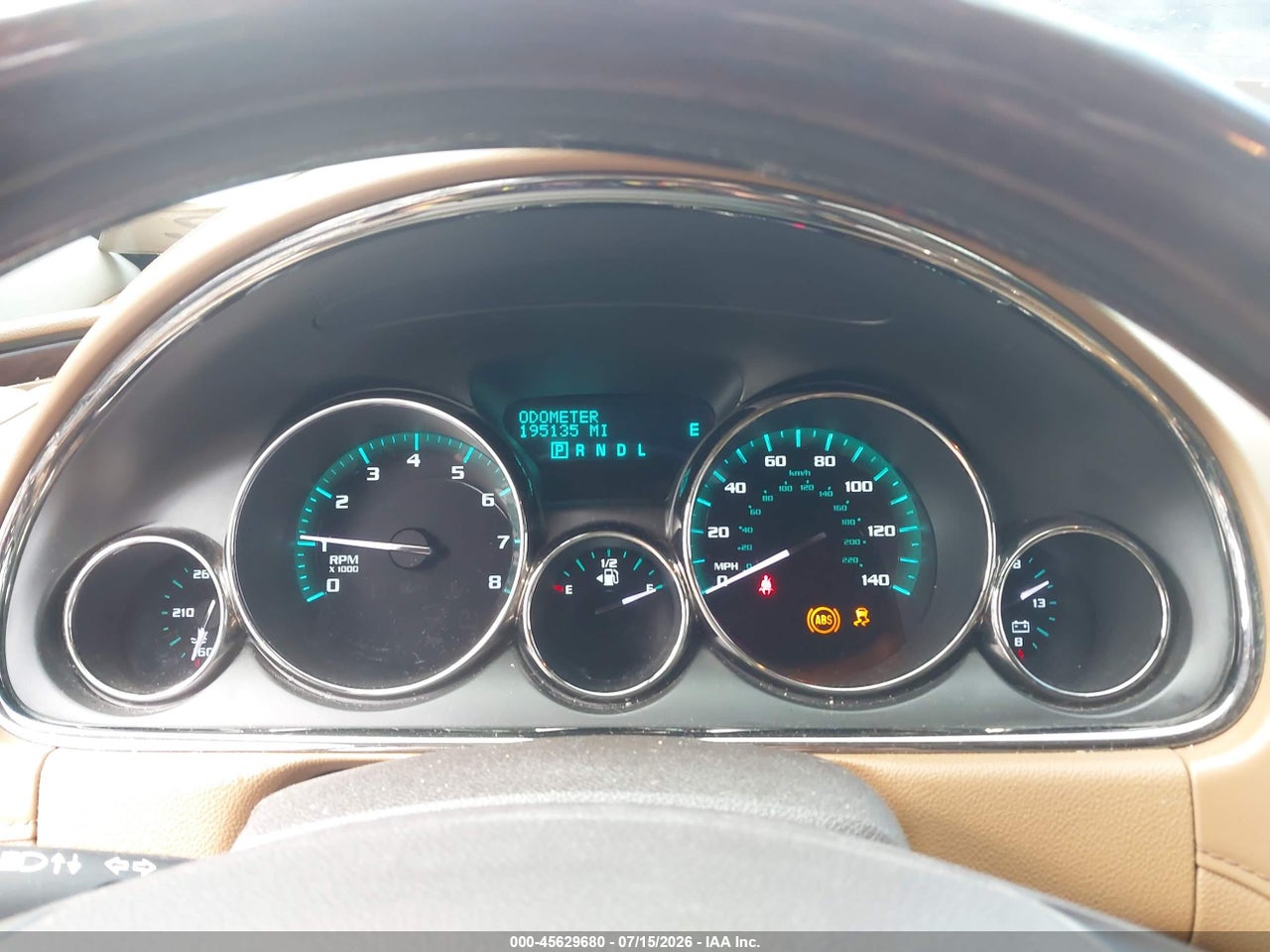5GAKRBKD8EJ****** · 2014 BUICK ENCLAVE LEATHER · 7/11