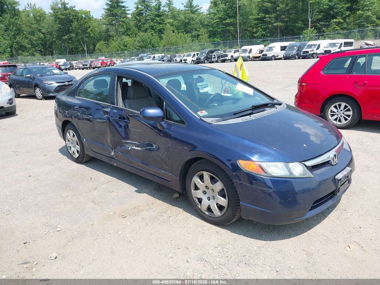 1HGFA16546L****** · 2006 HONDA CIVIC LX