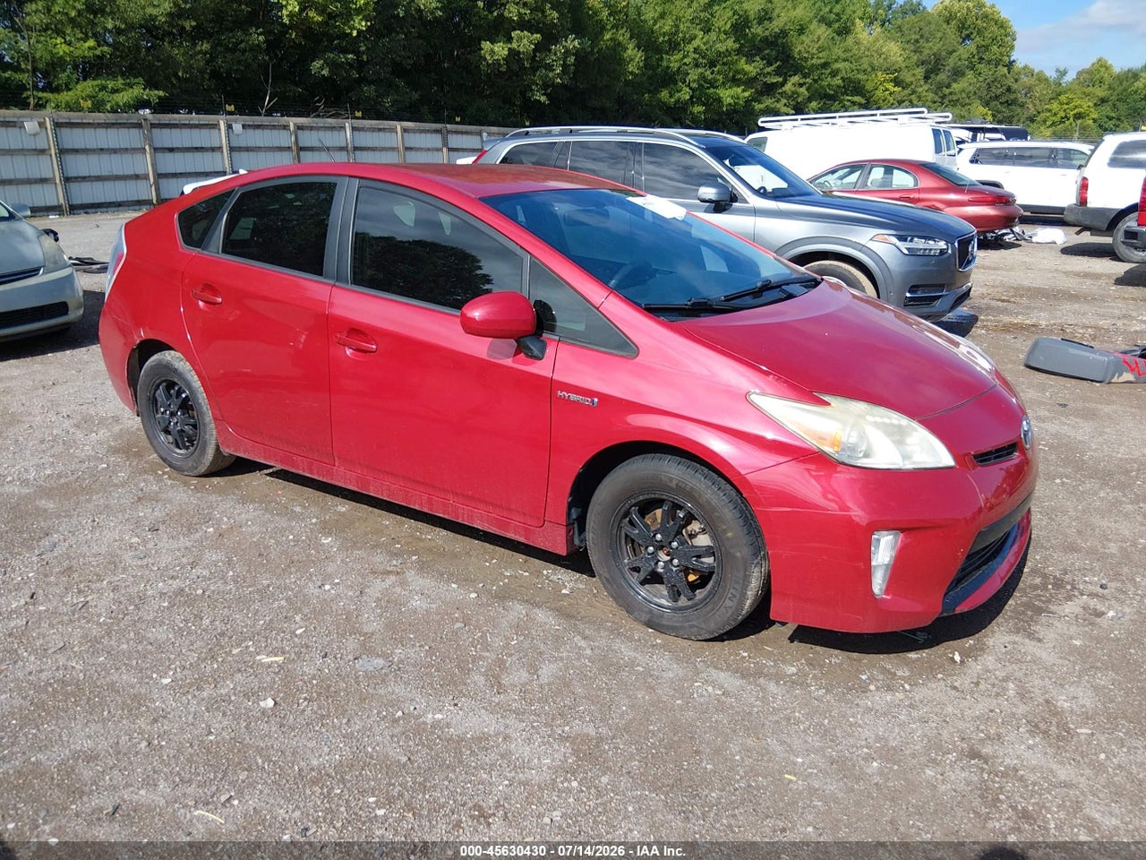 JTDKN3DU9E0****** · 2014 TOYOTA PRIUS TWO