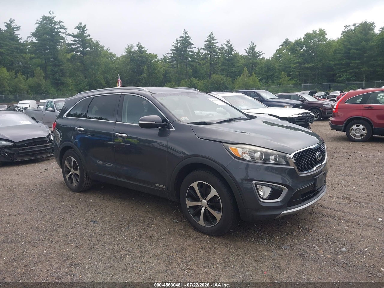 5XYPHDA56GG****** · 2016 KIA SORENTO 3.3L EX