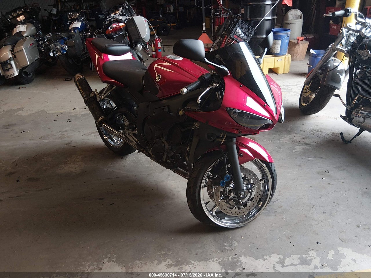JYARJ06E37A****** · 2007 YAMAHA YZFR6 S