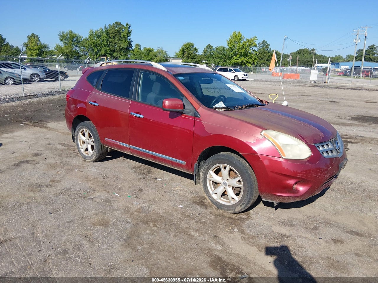JN8AS5MTXBW****** · 2011 NISSAN ROGUE SV