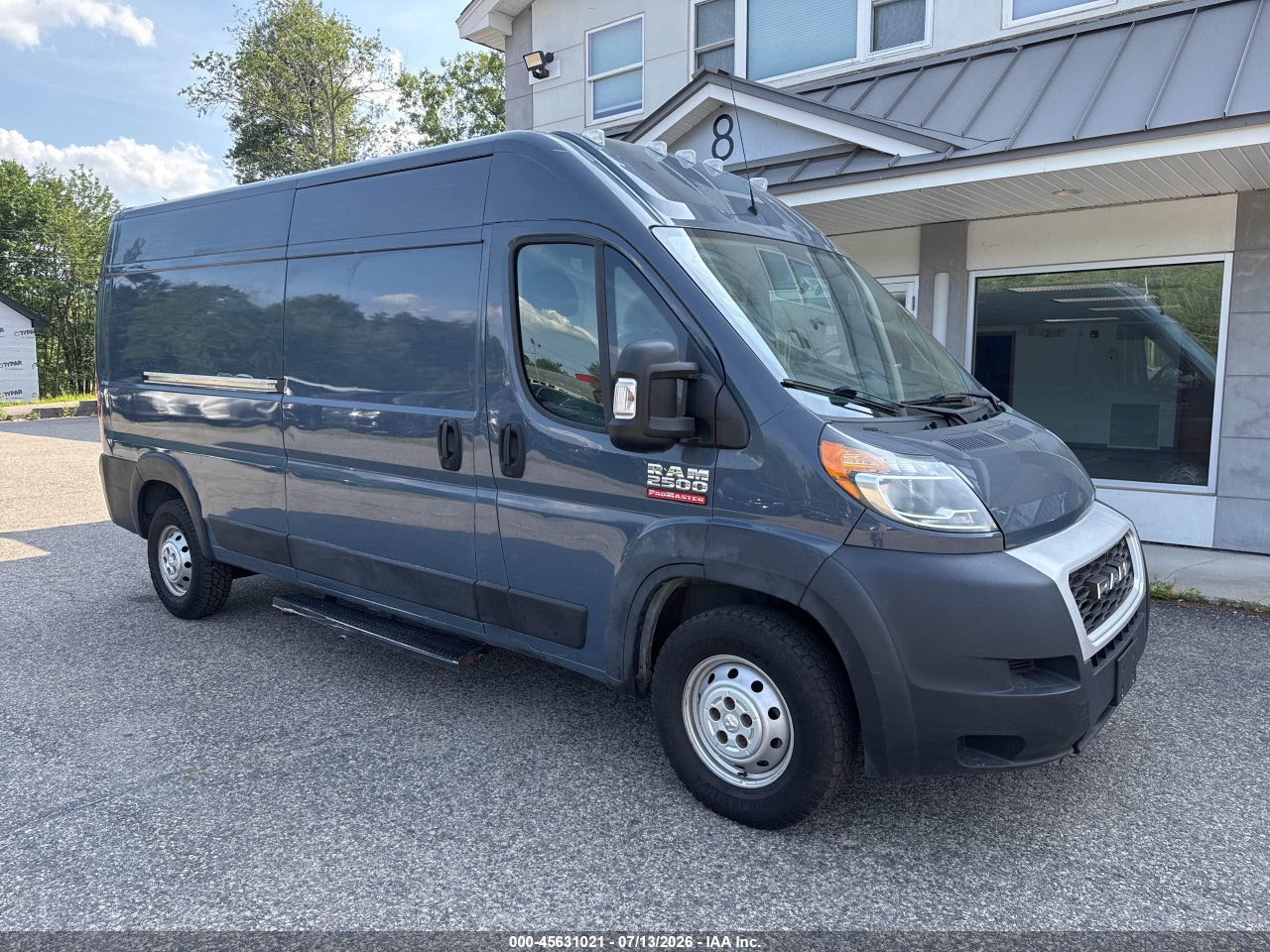 3C6TRVDGXKE****** · 2019 RAM PROMASTER 2500 HIGH ROOF 159 WB