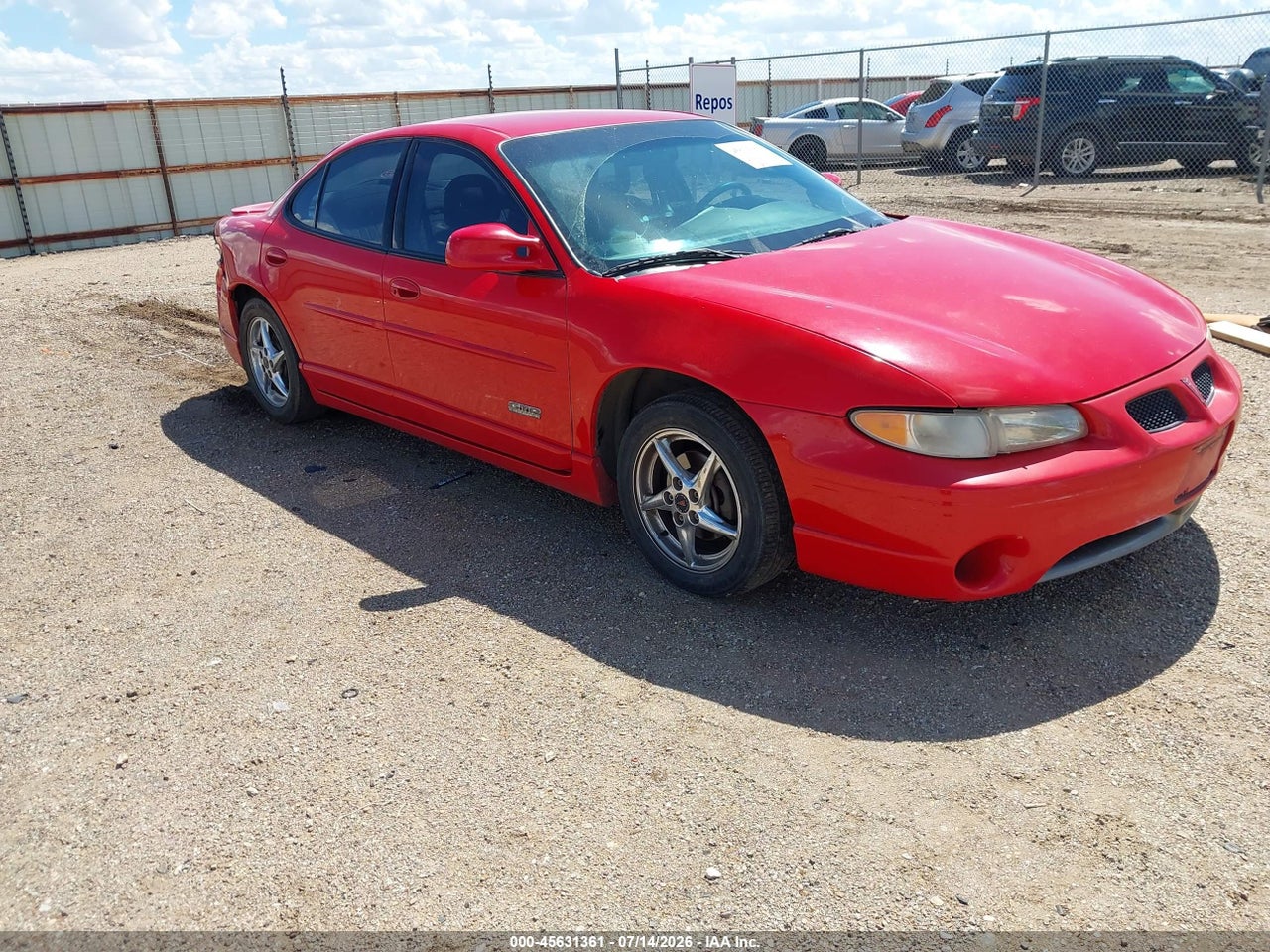 1G2WR5218YF****** · 2000 PONTIAC GRAND PRIX GTP