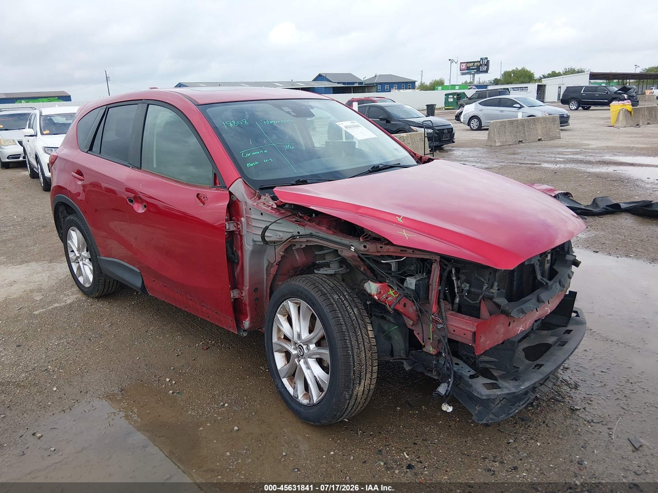 JM3KE4DY9F0****** · 2015 MAZDA CX-5 GRAND TOURING