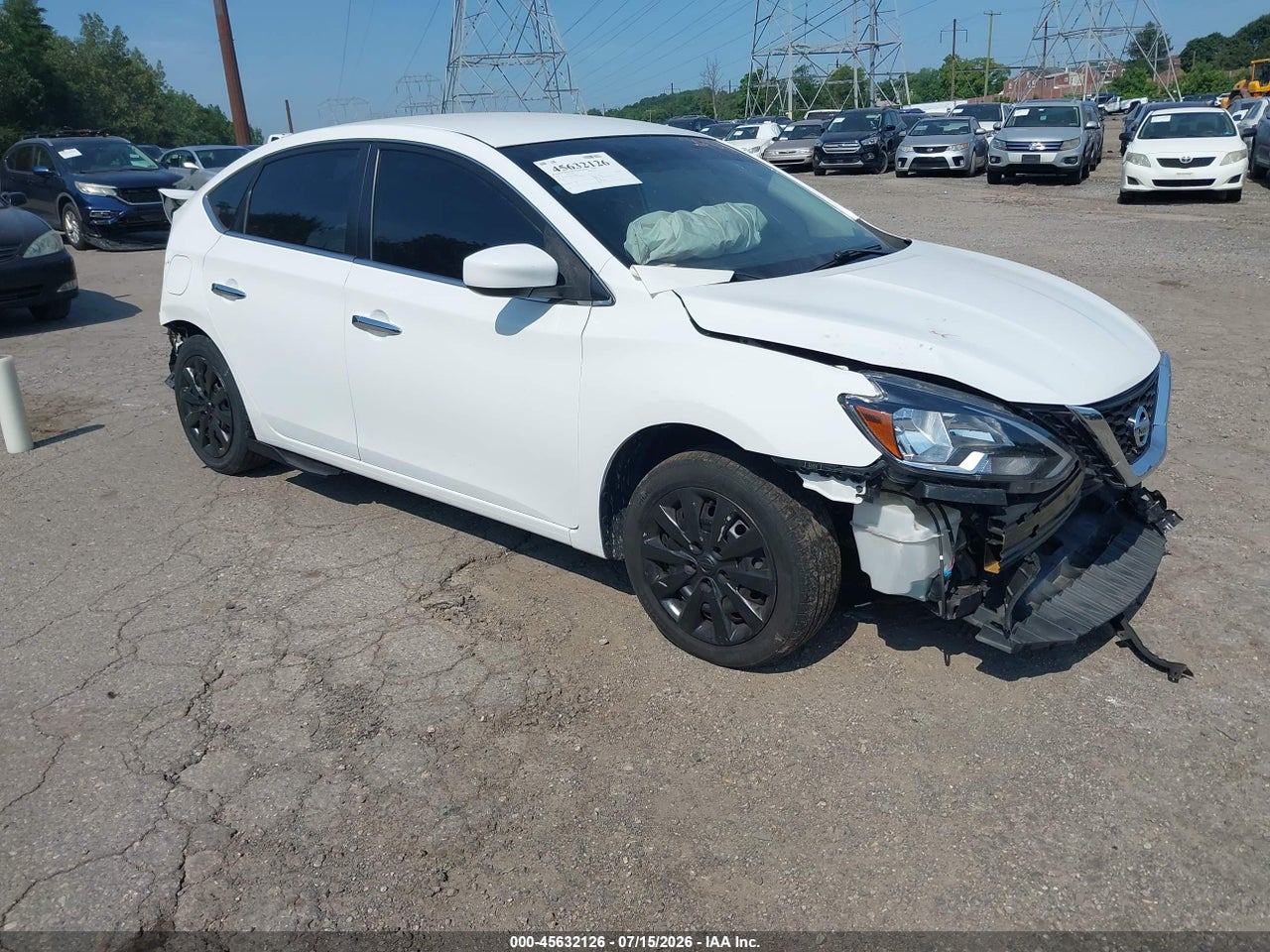 3N1AB7AP4KY****** · 2019 NISSAN SENTRA S