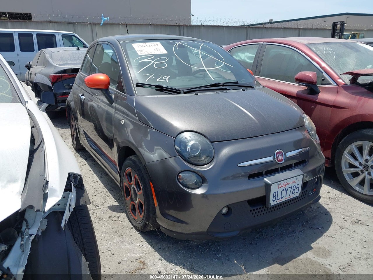 3C3CFFGE6GT****** · 2016 FIAT 500E BATTERY ELECTRIC