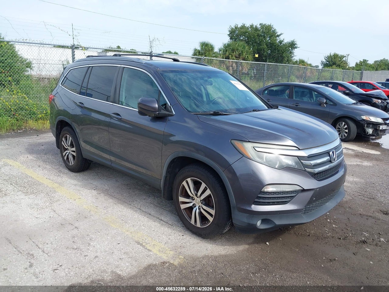 5FNYF6H76GB****** · 2016 HONDA PILOT EX-L