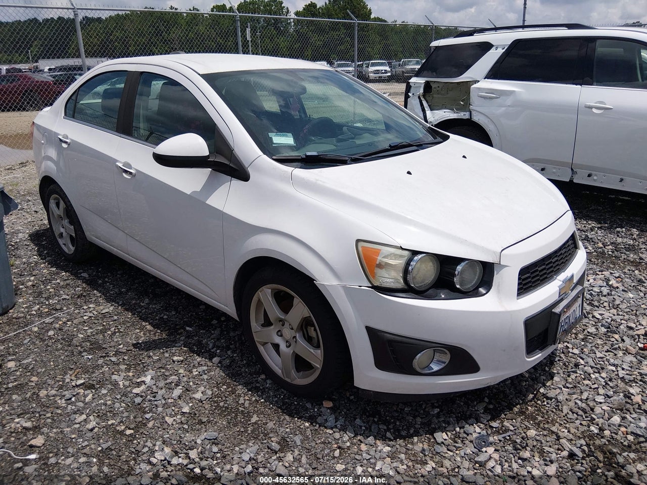 1G1JE5SB0F4****** · 2015 CHEVROLET SONIC LTZ AUTO