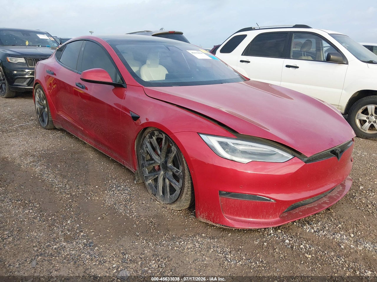 5YJSA1E67NF****** · 2022 TESLA MODEL S PLAID TRI MOTOR ALL-WHEEL DRIVE