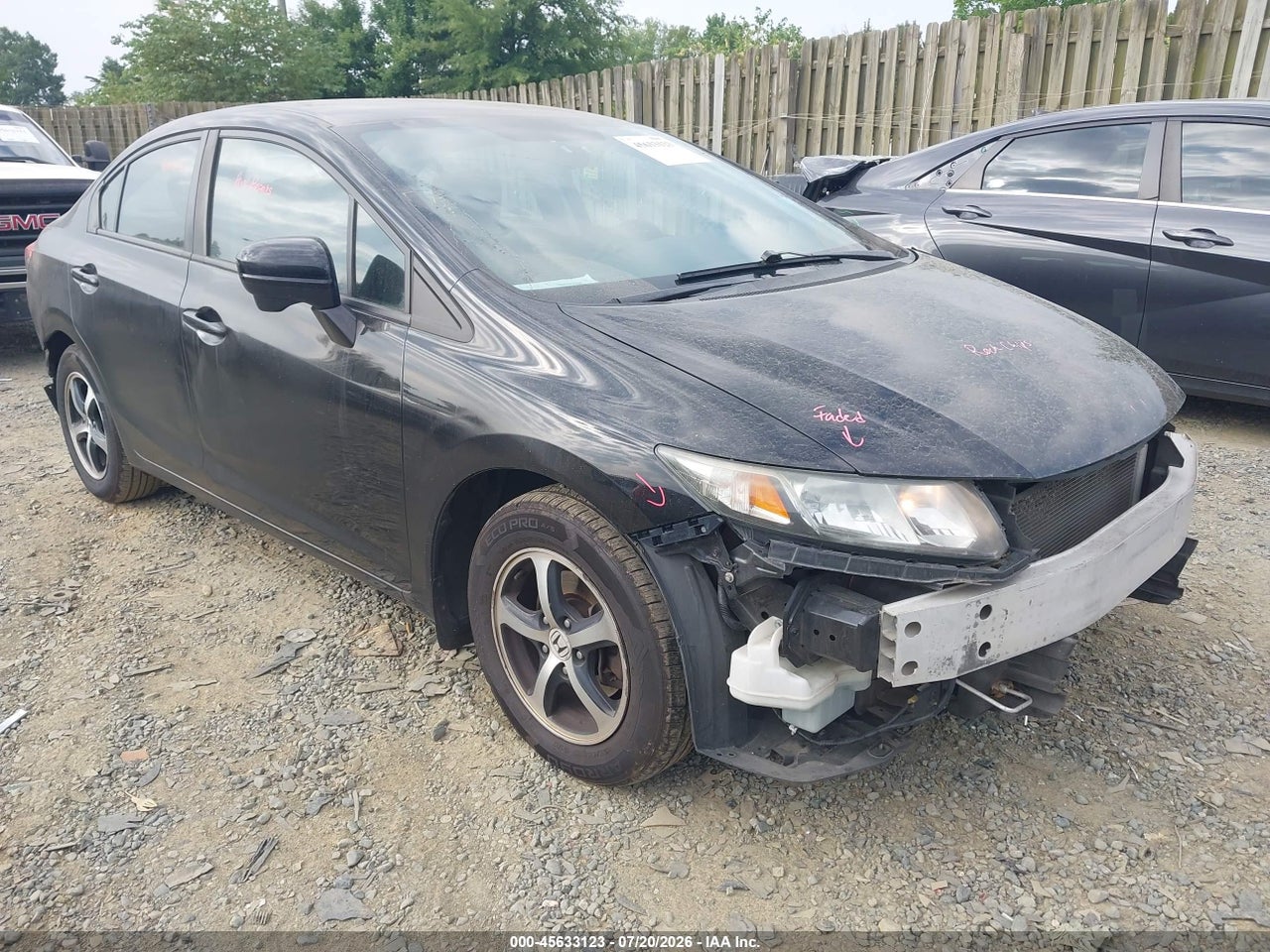 2HGFB2F72FH****** · 2015 HONDA CIVIC SE