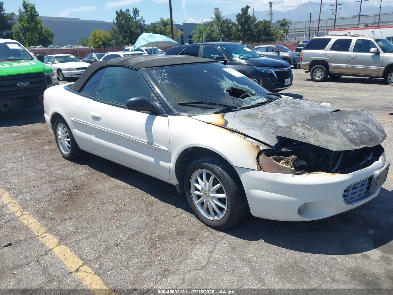 2001 CHRYSLER SEBRING LXI