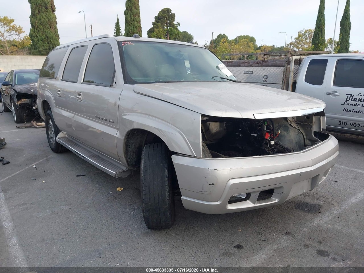 3GYFK66N75G****** · 2005 CADILLAC ESCALADE ESV PLATINUM EDITION
