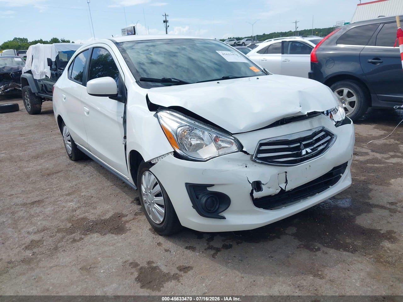 ML32F3FJ8KH****** · 2019 MITSUBISHI MIRAGE G4 ES