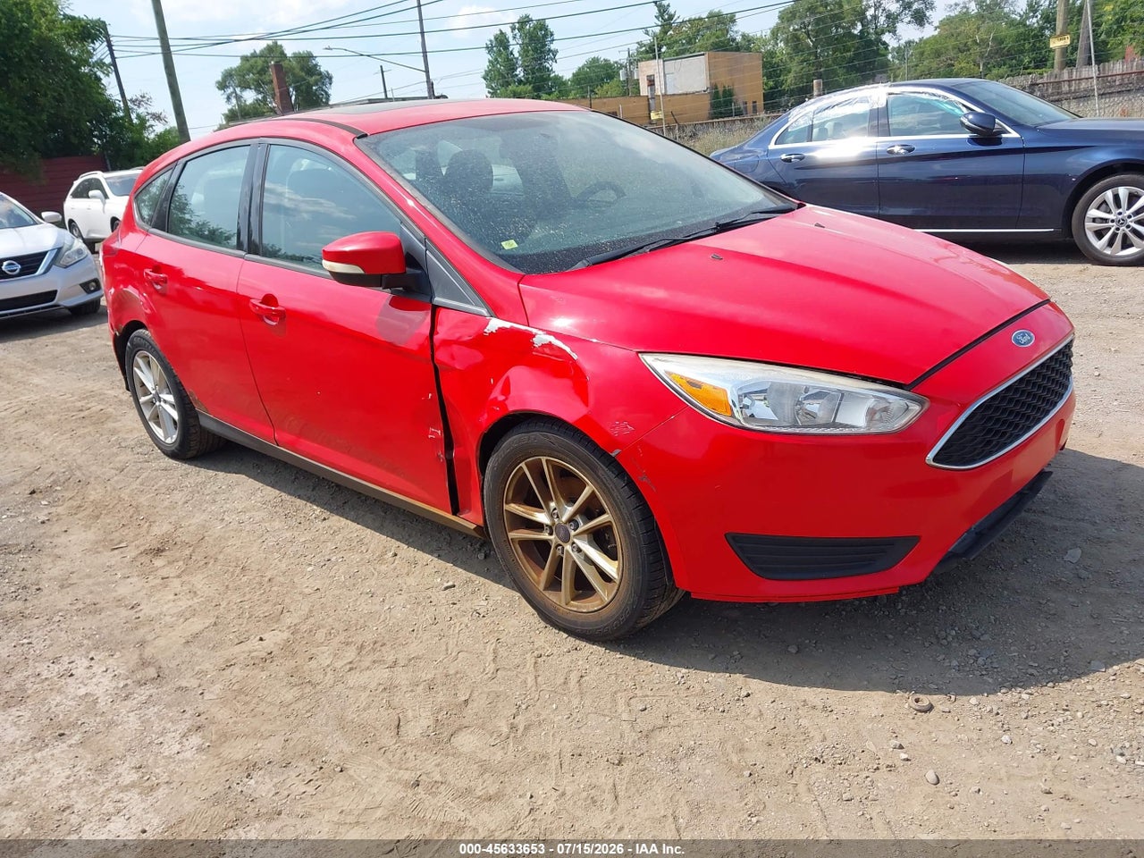 1FADP3K27GL****** · 2016 FORD FOCUS SE
