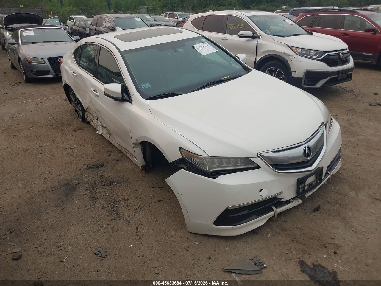 19UUB2F37FA****** · 2015 ACURA TLX V6