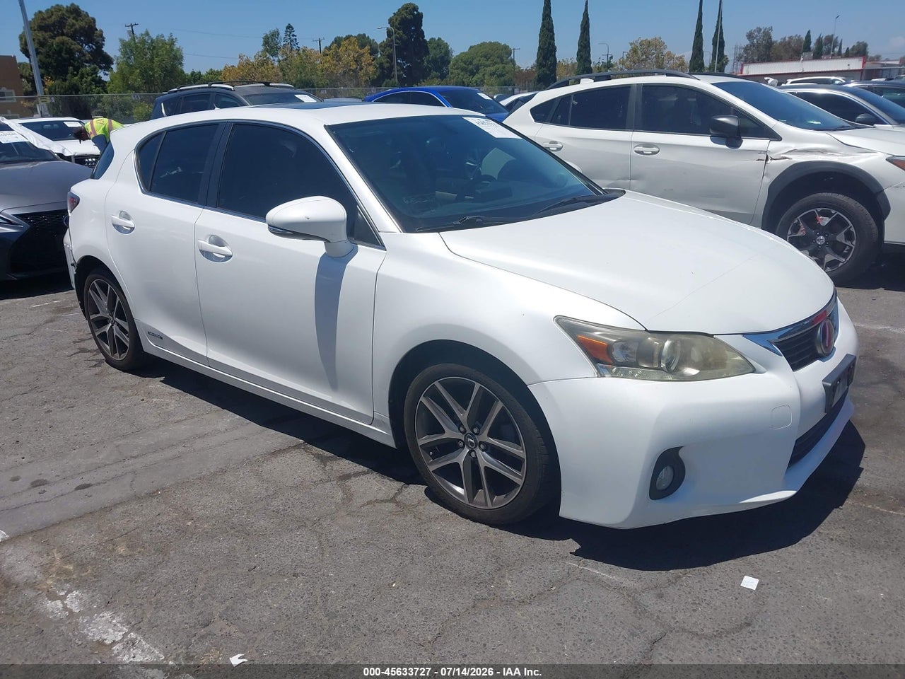 JTHKD5BH5C2****** · 2012 LEXUS CT 200H PREMIUM