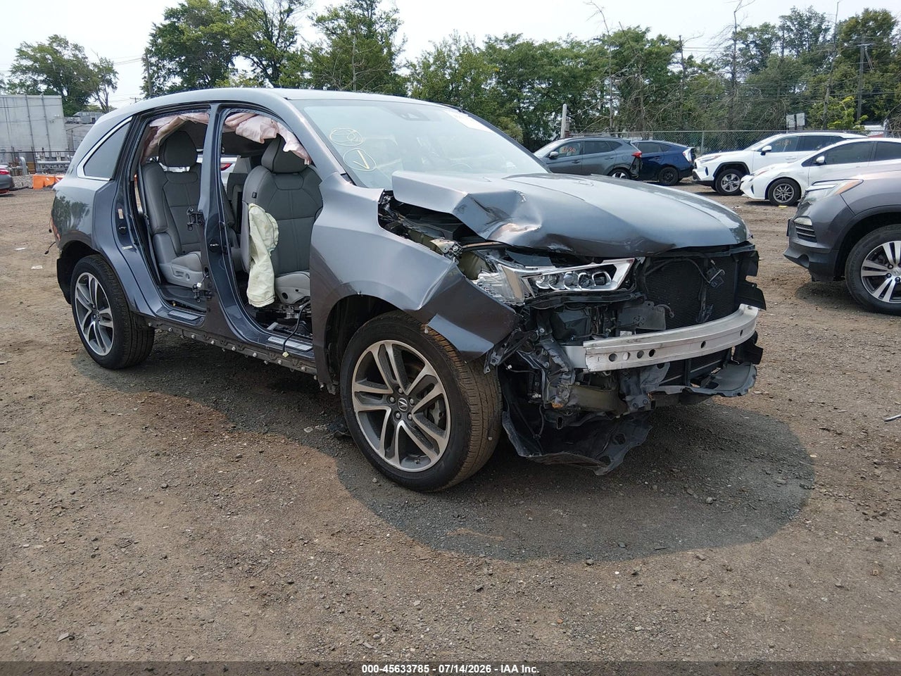 5FRYD3H8XHB****** · 2017 ACURA MDX ADVANCE PACKAGE