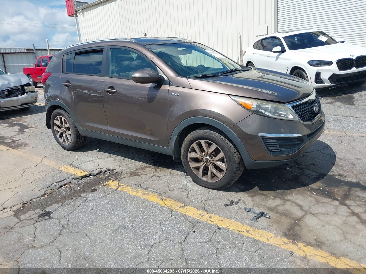 KNDPBCAC3E7****** · 2014 KIA SPORTAGE LX