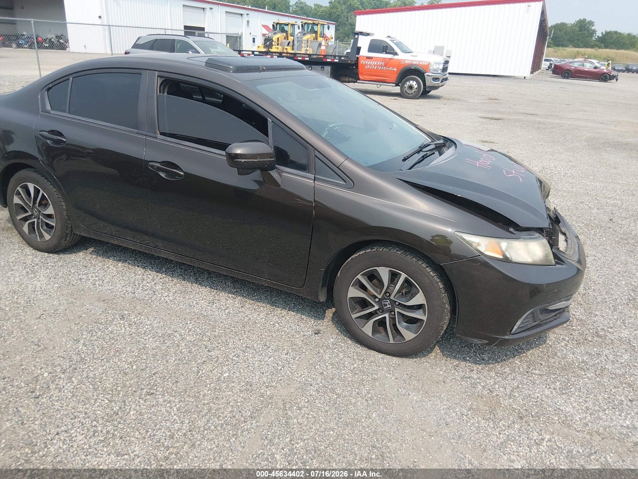 2HGFB2F87EH****** · 2014 HONDA CIVIC EX