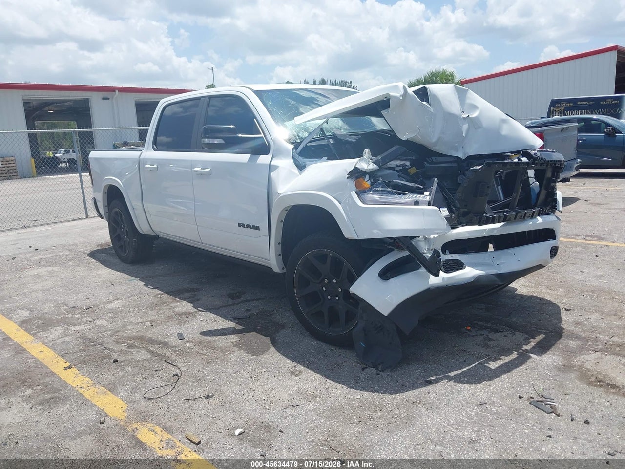 1C6RREJT4MN****** · 2021 RAM 1500 LARAMIE  4X2 5'7 BOX