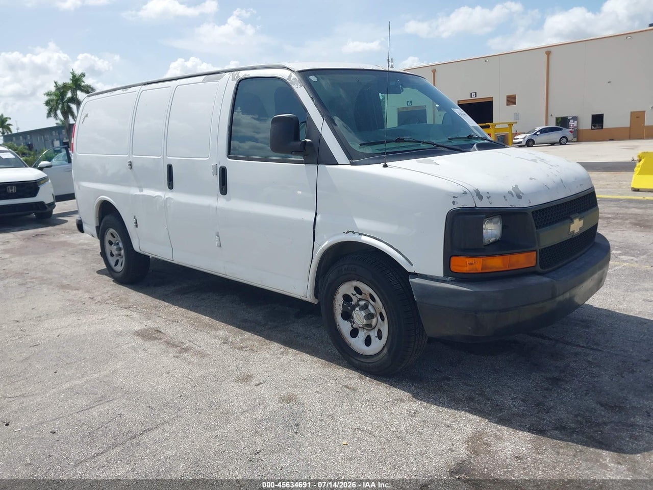 1GCSGAFX2C1****** · 2012 CHEVROLET EXPRESS 1500 WORK VAN