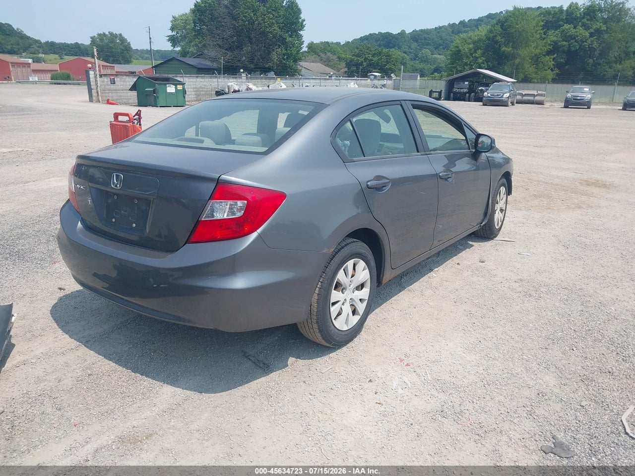 2012 HONDA CIVIC LX · 4/11