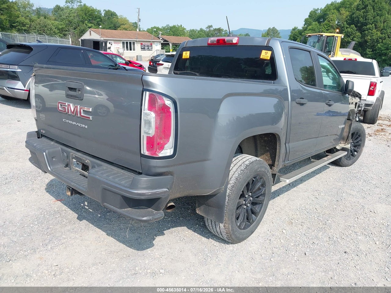 2021 GMC CANYON 2WD  SHORT BOX ELEVATION STANDARD · 4/11