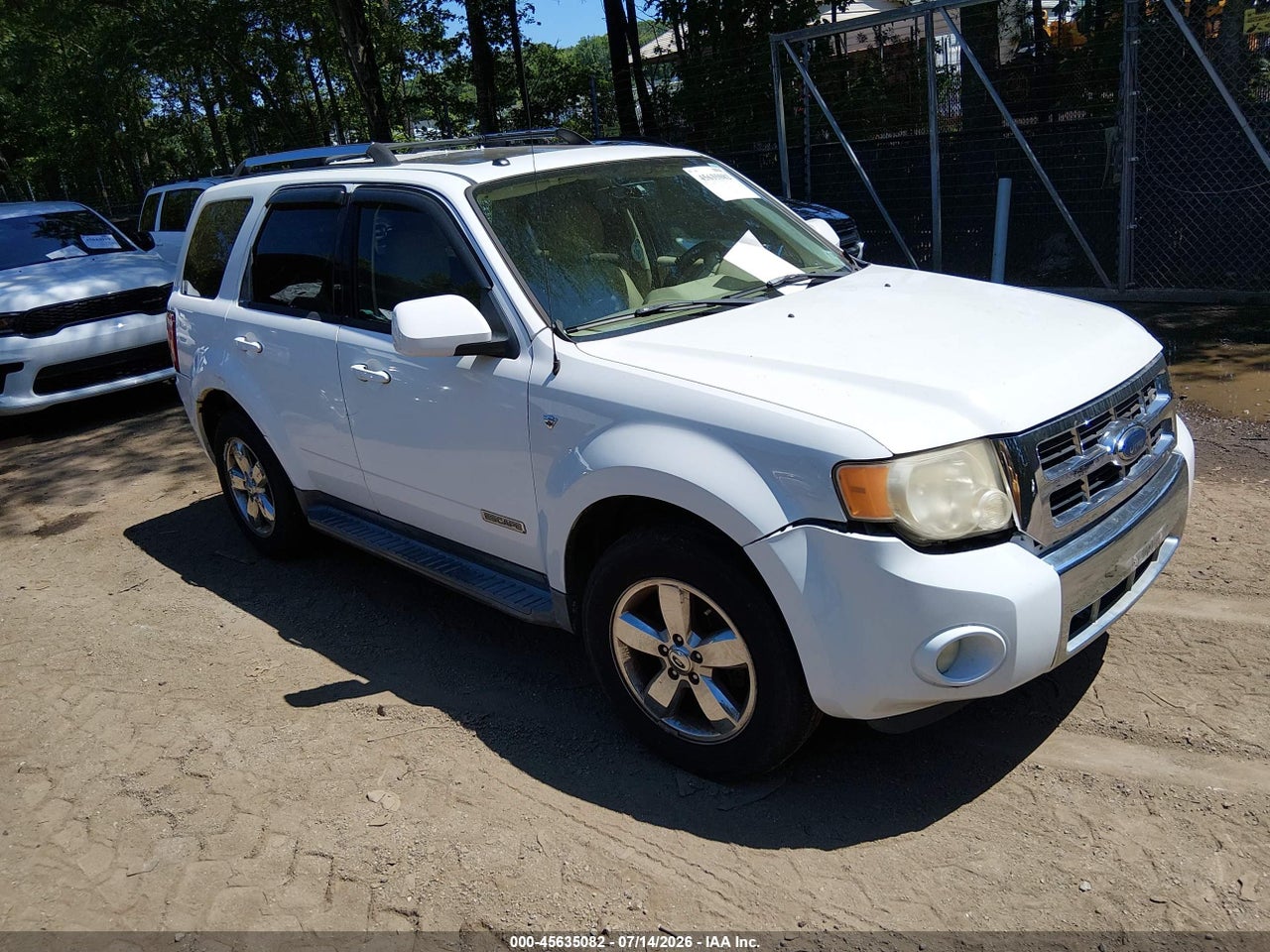 1FMCU94118K****** · 2008 FORD ESCAPE LIMITED