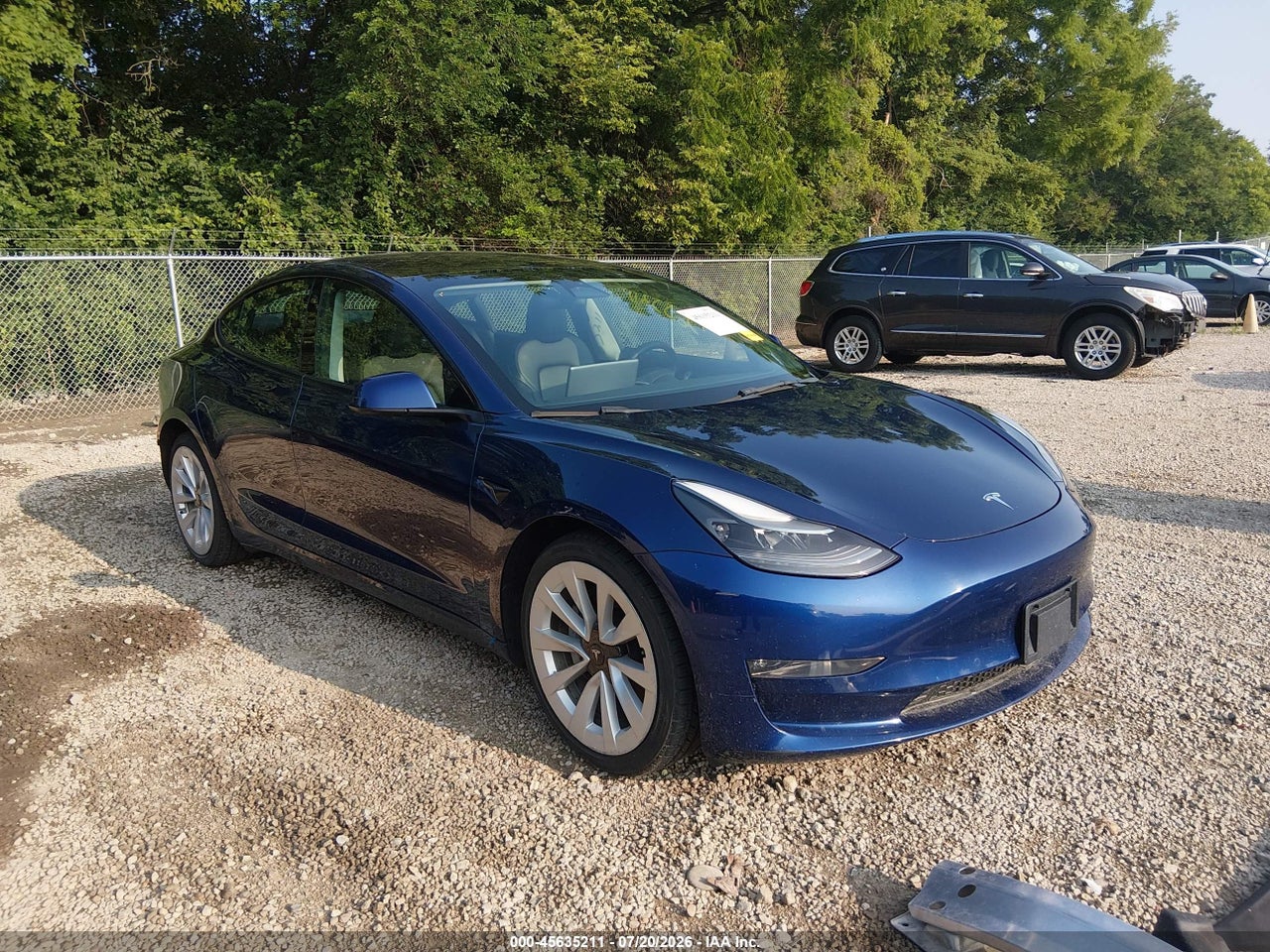 5YJ3E1EB4NF****** · 2022 TESLA MODEL 3 LONG RANGE DUAL MOTOR ALL-WHEEL DRIVE