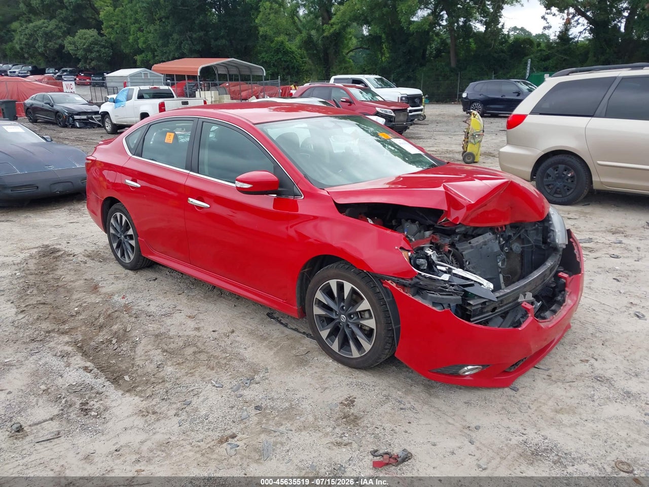 3N1AB7AP6KY****** · 2019 NISSAN SENTRA SR