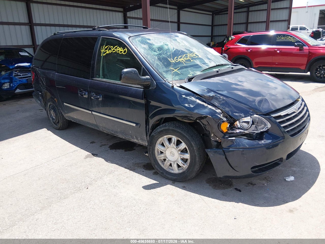 2A4GP54L87R****** · 2007 CHRYSLER TOWN &amp; COUNTRY TOURING