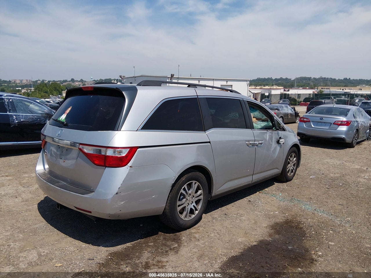 2012 HONDA ODYSSEY EX-L · 4/11