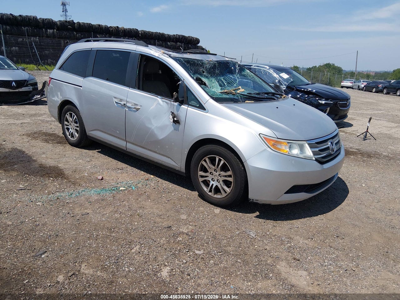 5FNRL5H63CB****** · 2012 HONDA ODYSSEY EX-L