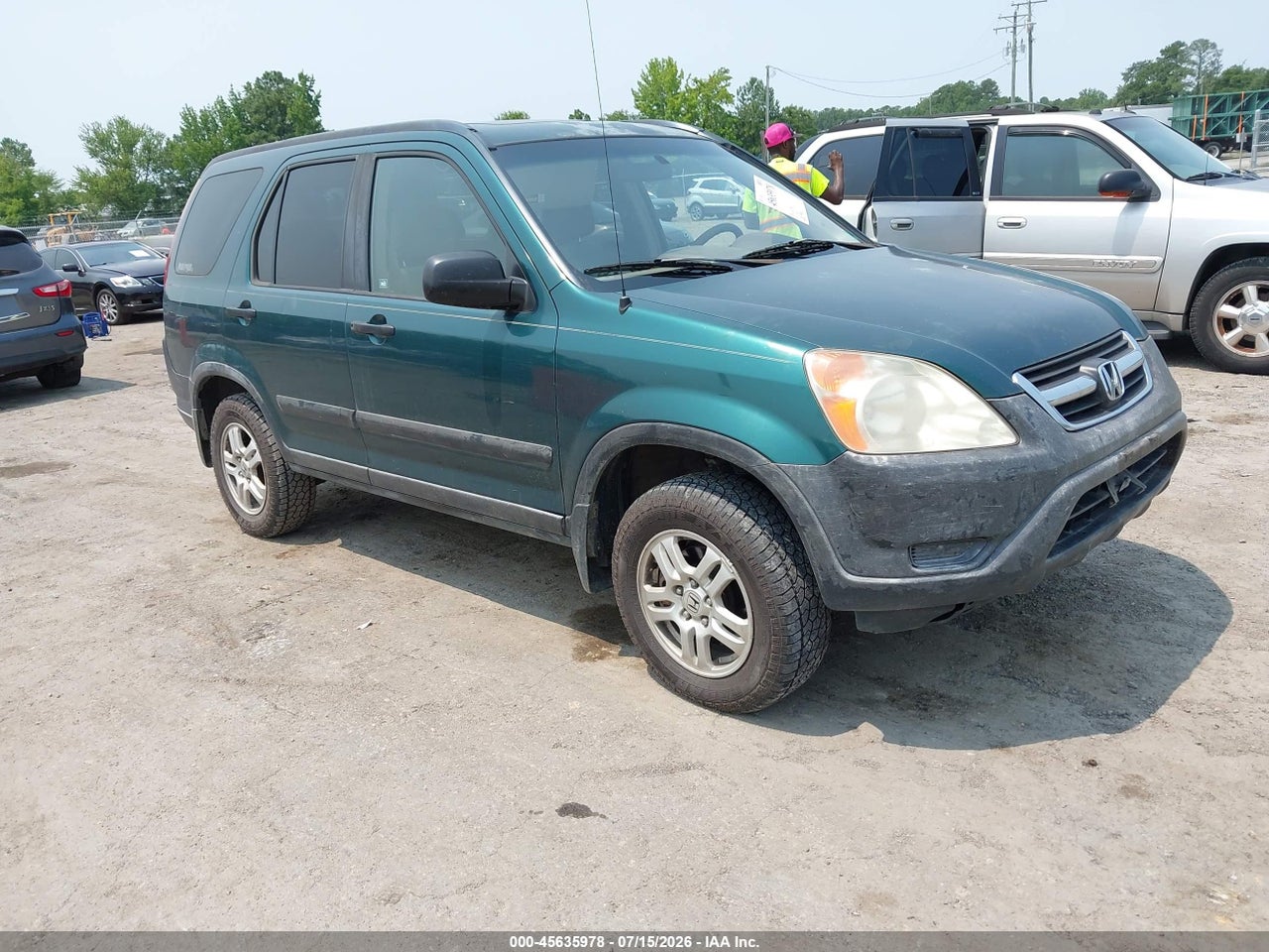JHLRD78872C****** · 2002 HONDA CR-V EX