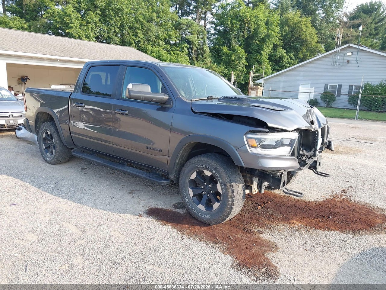 1C6SRFLT8KN****** · 2019 RAM 1500 REBEL  4X4 5'7 BOX