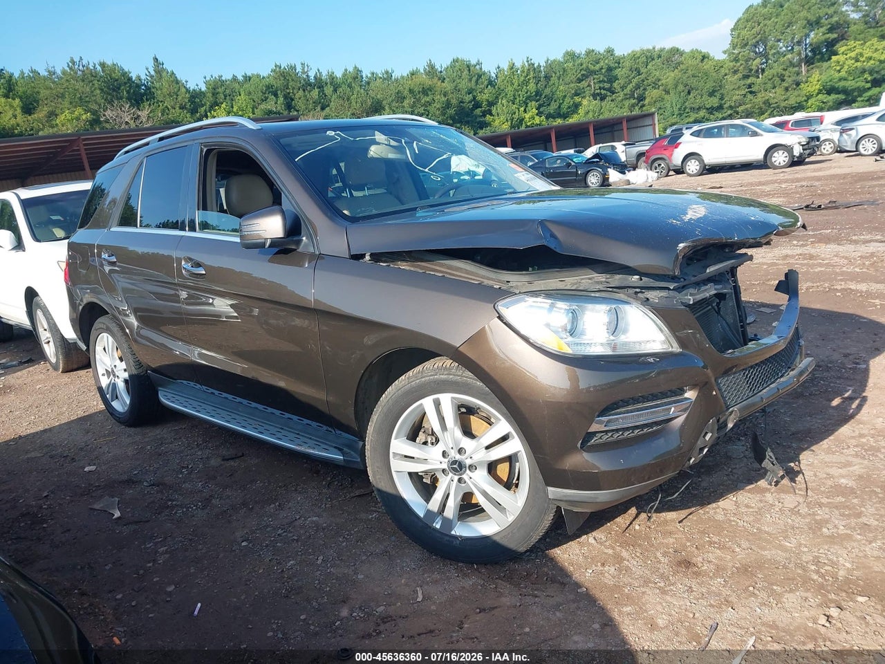 4JGDA5HB5DA****** · 2013 MERCEDES-BENZ ML 350 4MATIC