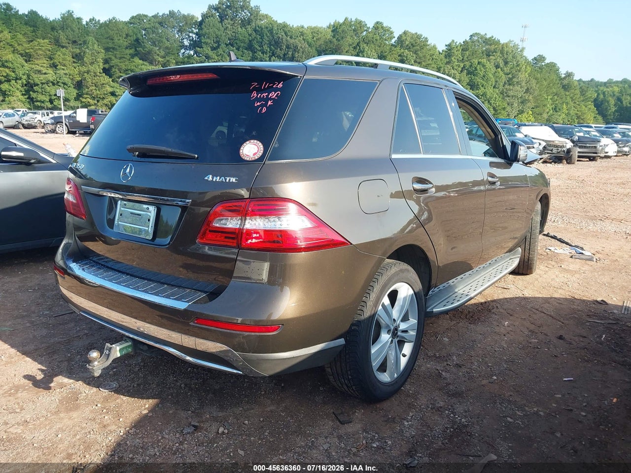 2013 MERCEDES-BENZ ML 350 4MATIC · 4/11