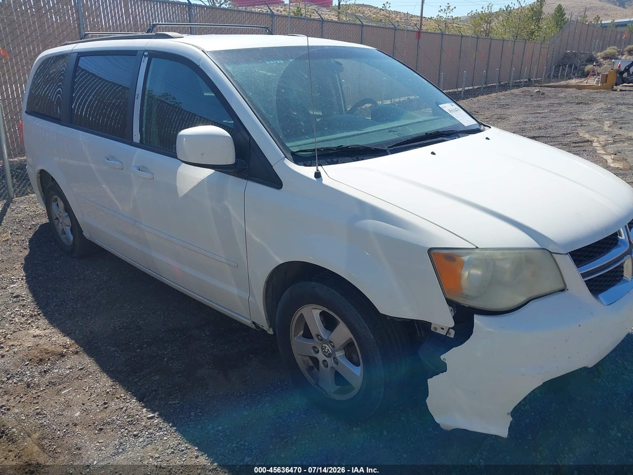 2C4RDGCG8DR****** · 2013 DODGE GRAND CARAVAN SXT