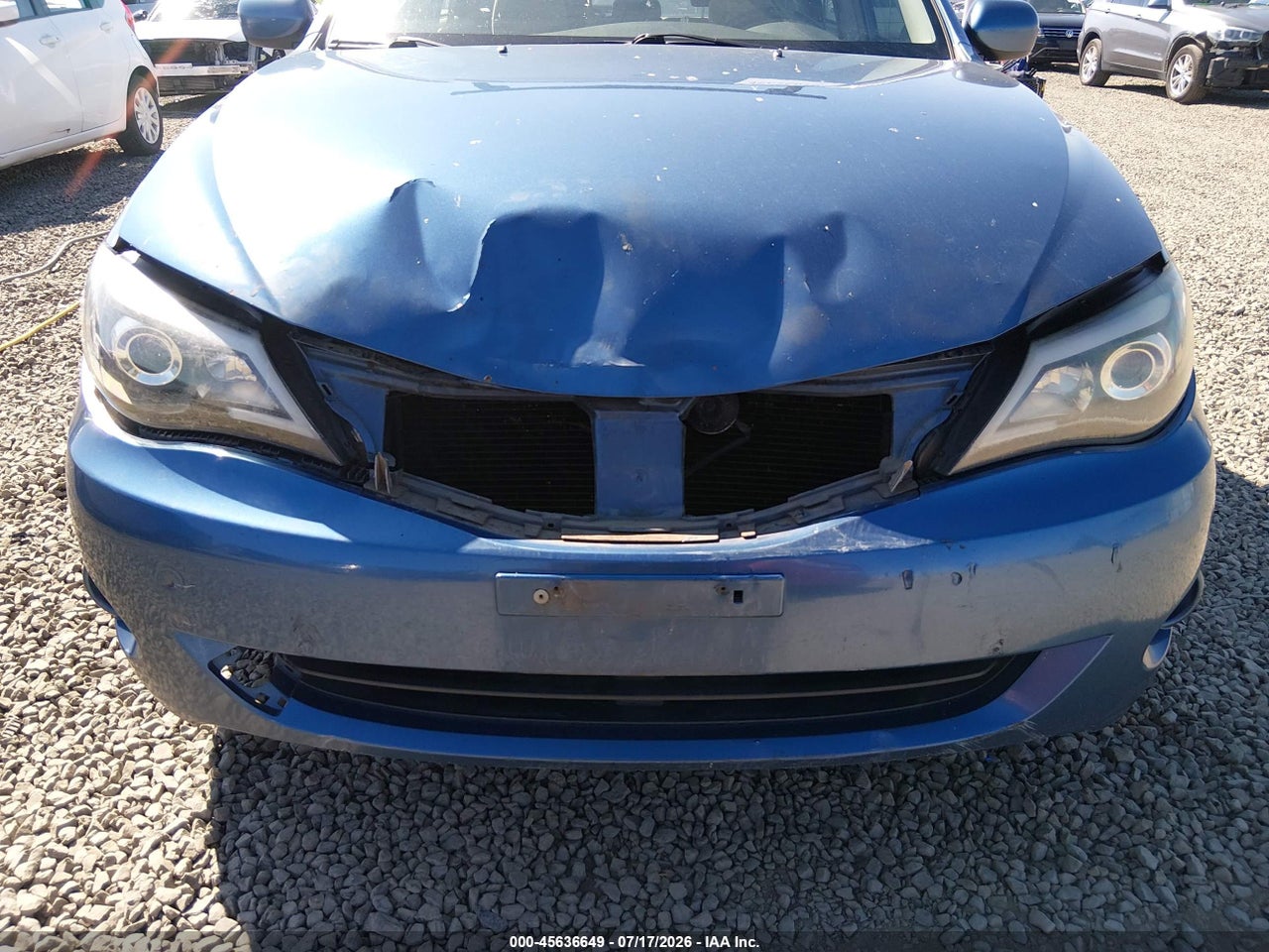 2009 SUBARU IMPREZA 2.5I · 6/11
